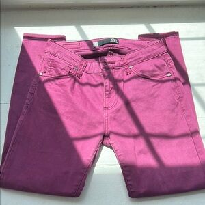 Kut from the Kloth Magenta Denim Pants